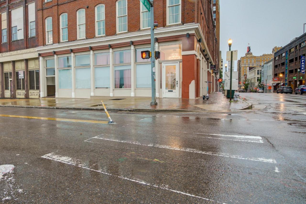 Historic Memphis Condo Walk To Beale Street! Exteriör bild